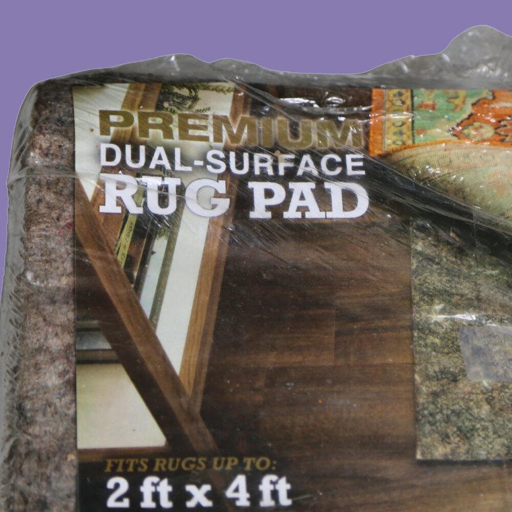 🛋️ Stay Put & Stay Comfy: Mohawk Premium Dual-Sided Rug Pad (2' x 4')